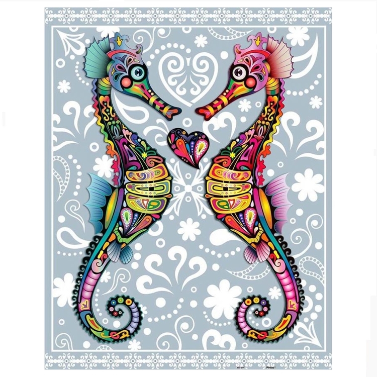 Pintoo ''The Colorful Hippocampus'' 500 Parça