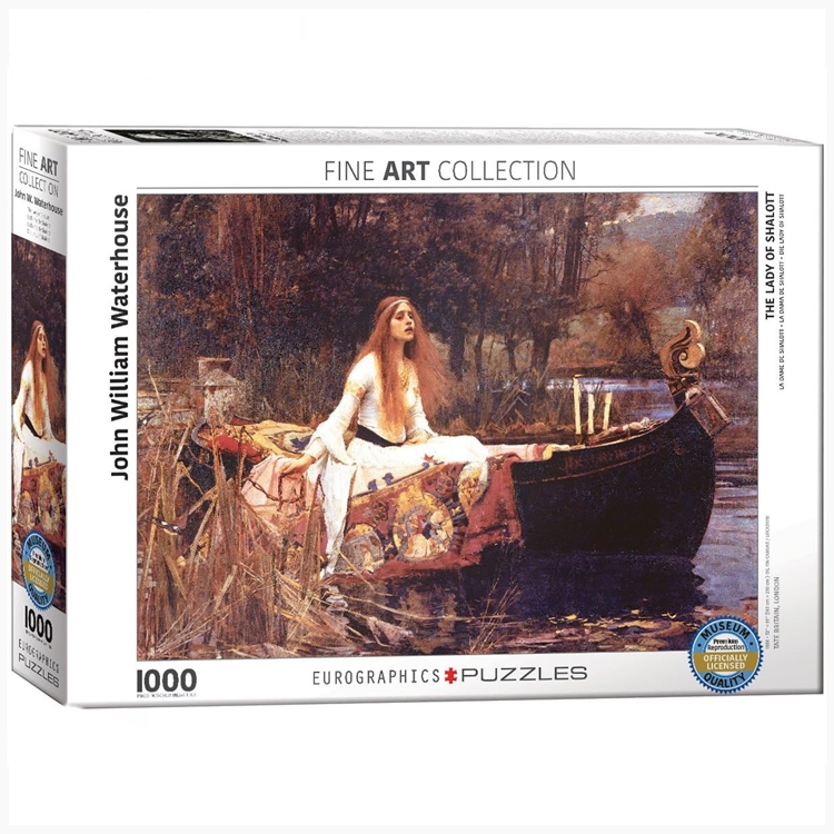 Eurographics ''The Lady of Shalott'' 1000 Parça