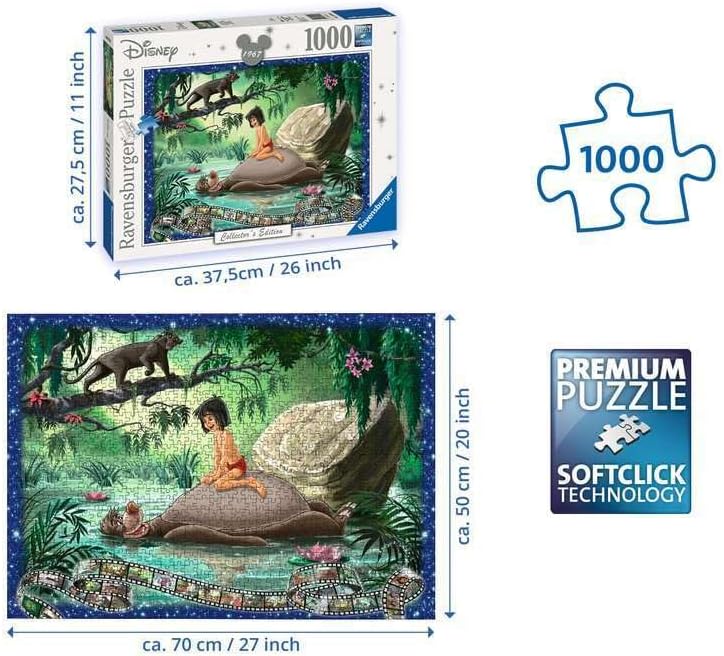 Ravensburger ''WD Jungle Book'' 1000 Parça