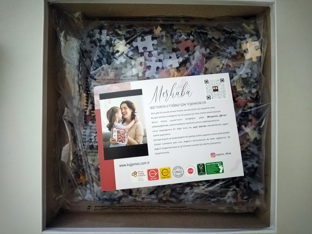 KS Puzzle''Leydi Godiva'' 1000 Parça