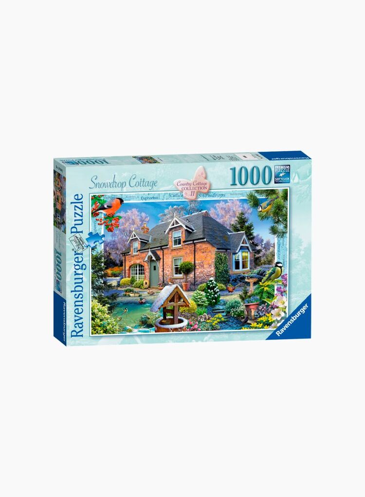 Ravensburger ''Snowdrop Cottage'' 1000 Parça
