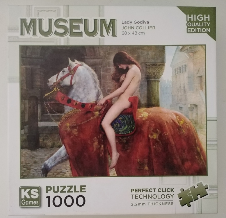KS Puzzle''Leydi Godiva'' 1000 Parça