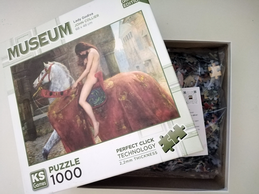 KS Puzzle''Leydi Godiva'' 1000 Parça