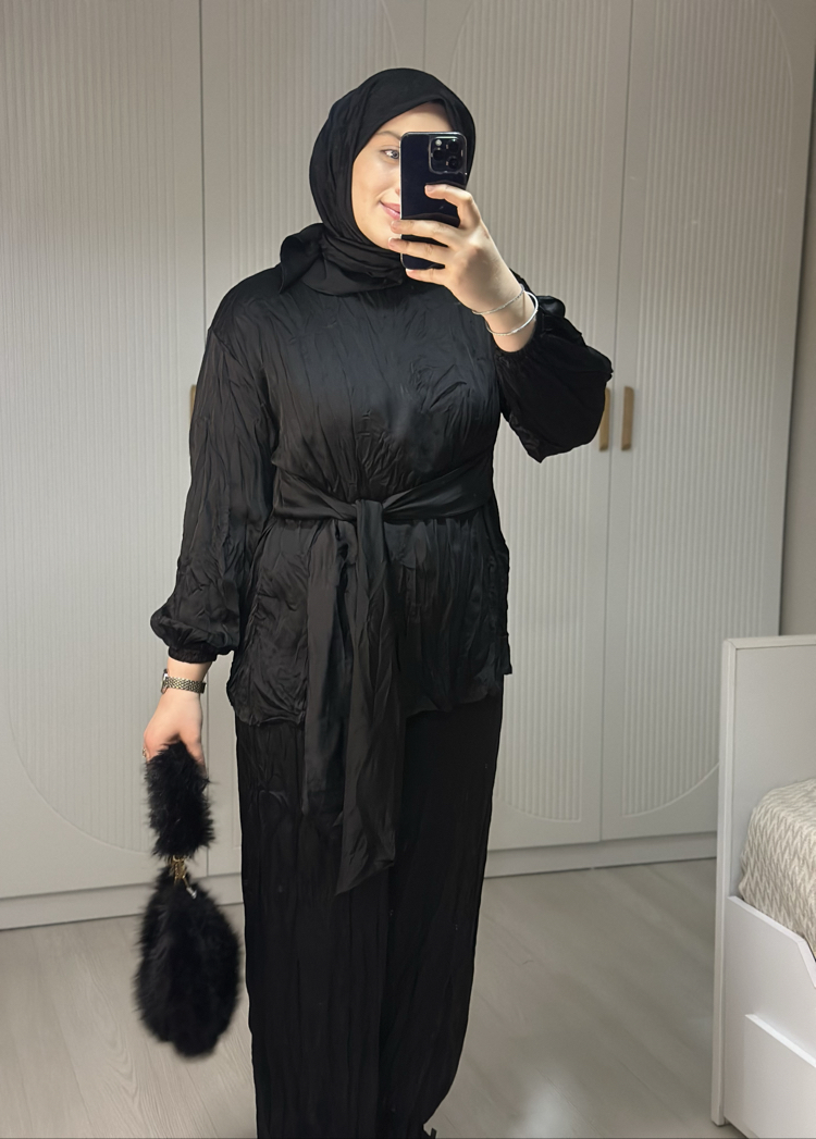 Saten ikili takım 