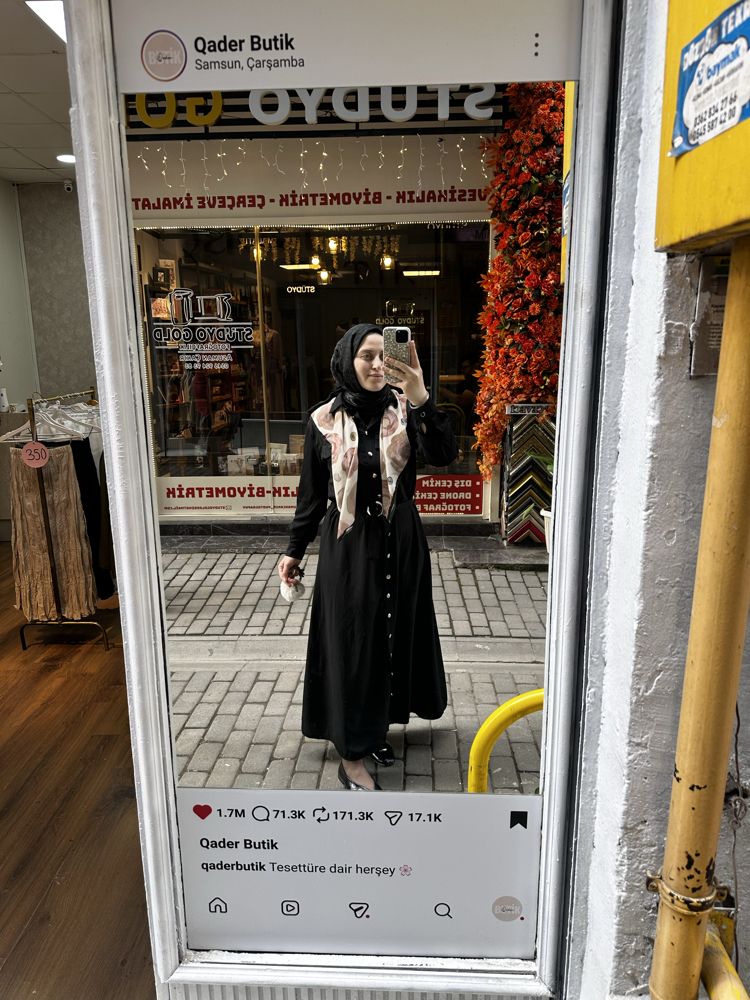 Tensel Cepli Etek Siyah