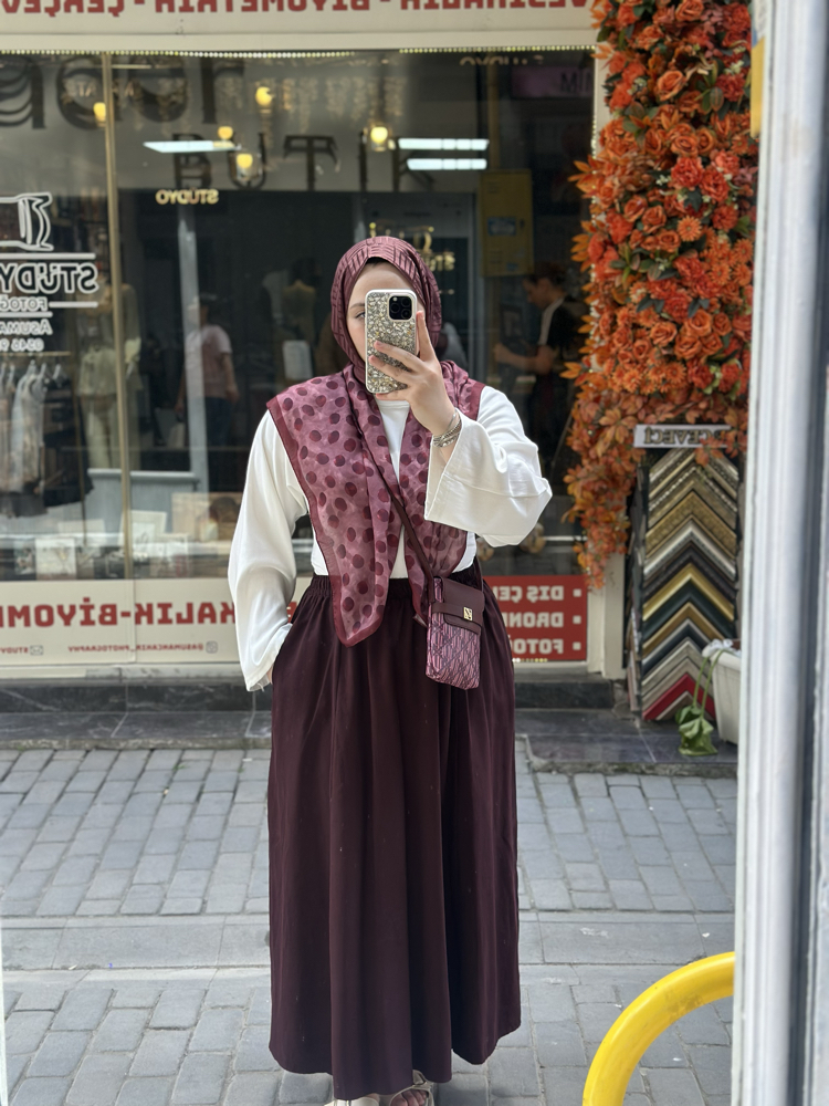 Tensel Etek Bordo (cepli)
