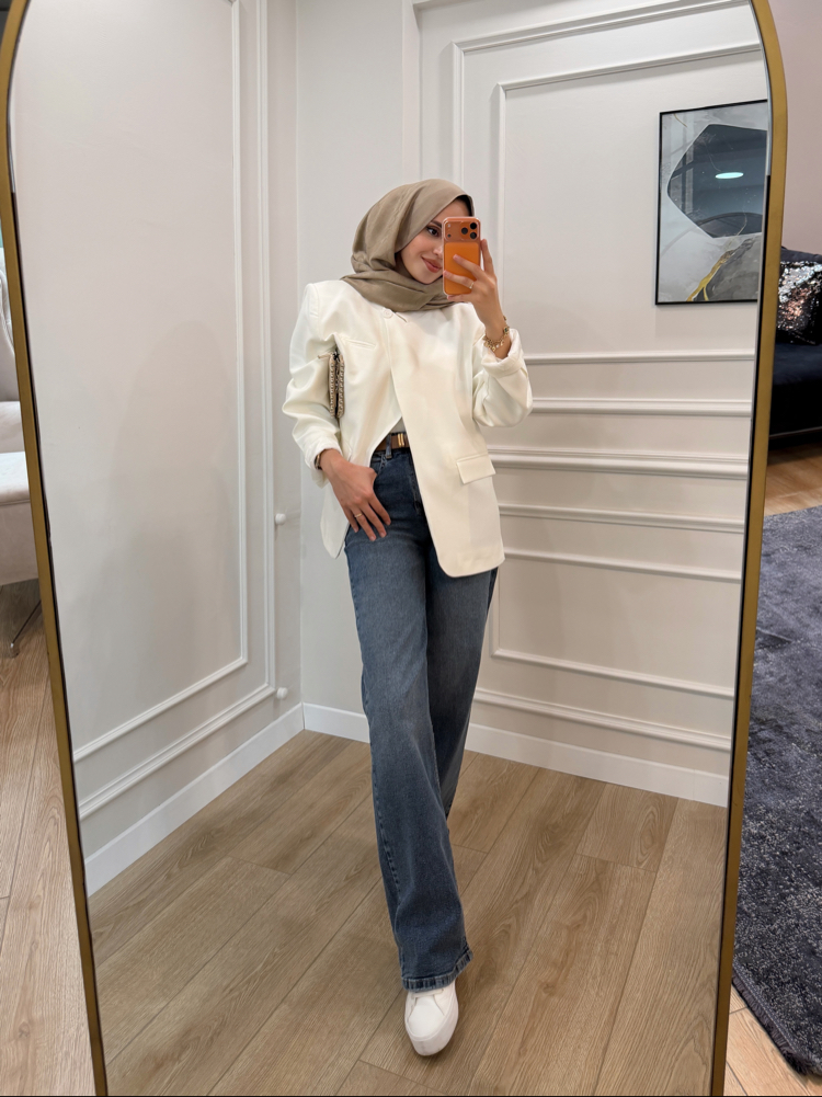 Zra Model Tek Düğmeli Blazer Ceket