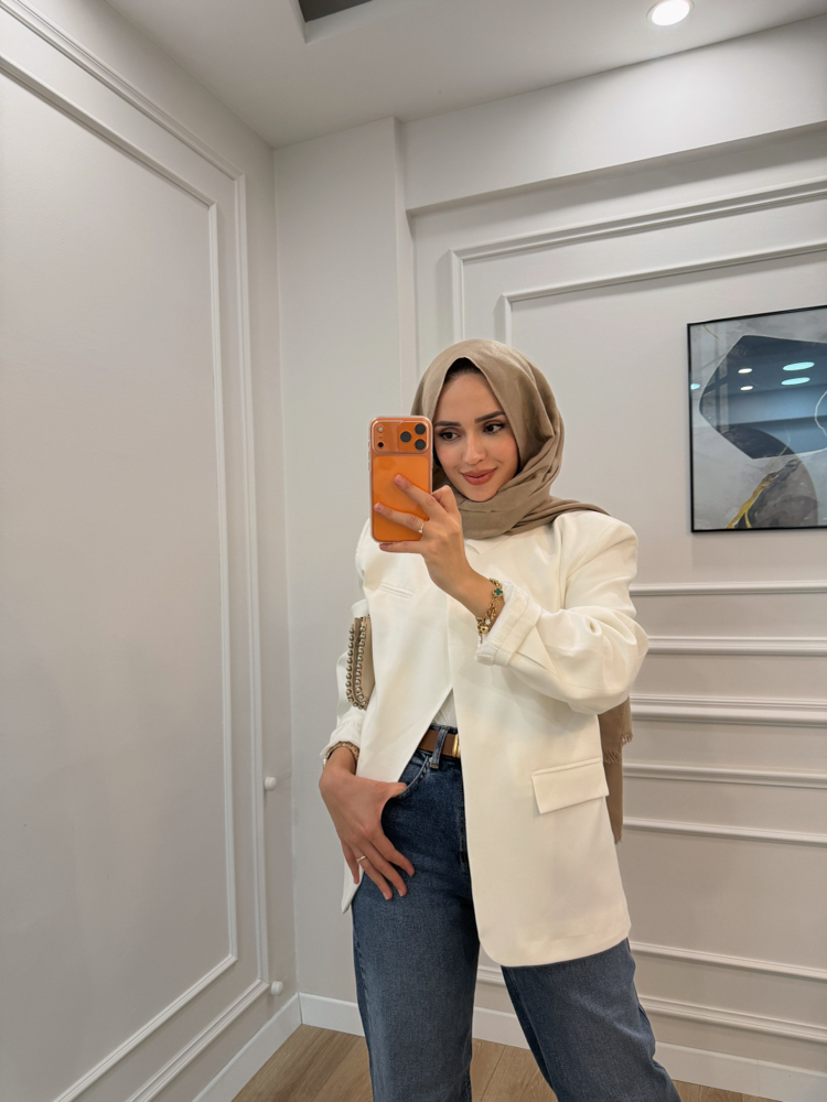 Zra Model Tek Düğmeli Blazer Ceket