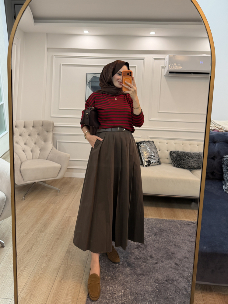 (ÖN SİPARİŞ) ÇİZGİLİ İNCE TRİKO 
