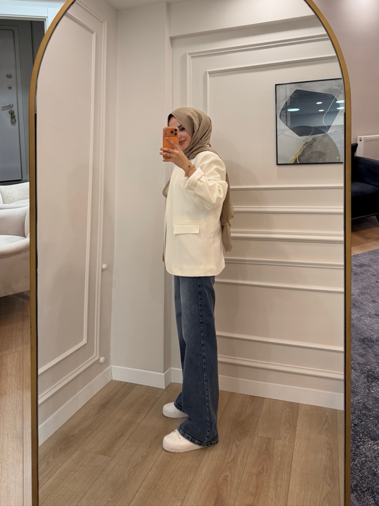 Zra Model Tek Düğmeli Blazer Ceket