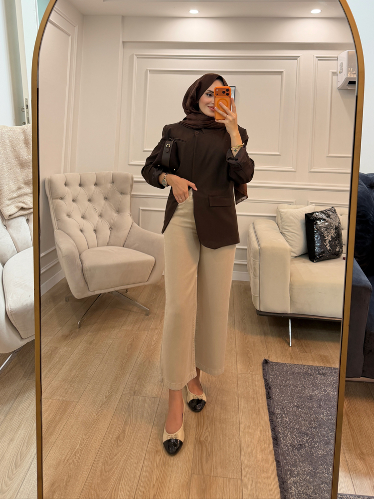 Zra Model Tek Düğmeli Blazer Ceket