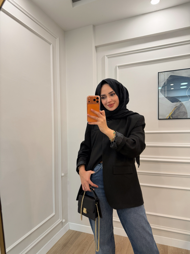 Zra Model Tek Düğmeli Blazer Ceket