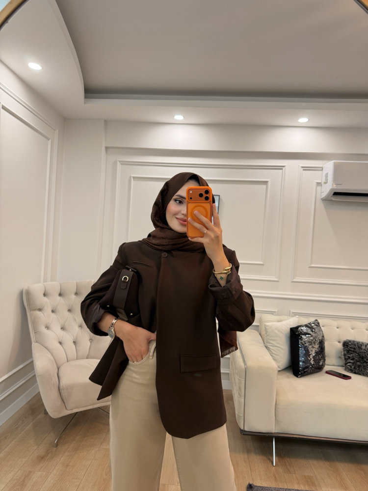 Zra Model Tek Düğmeli Blazer Ceket