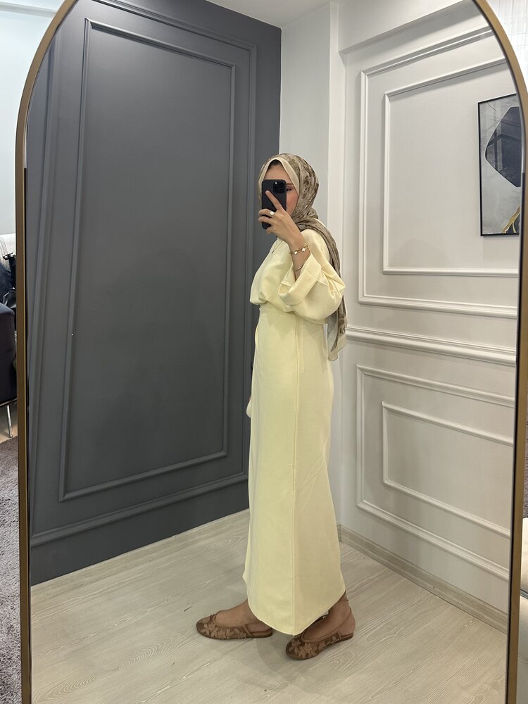 Keten Anvelop Takım (BUTTER YELLOW)