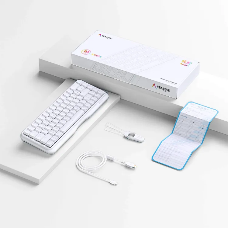 Kemove K68SE Mekanik Klavye - 65% Kompakt, PBT Keycap