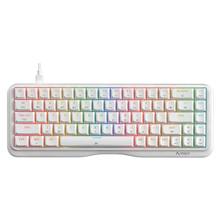 Kemove K68SE Mekanik Klavye - 65% Kompakt, PBT Keycap