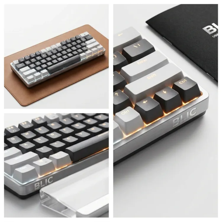 Sarftech T60W+WB Mekanik RGB Klavye
