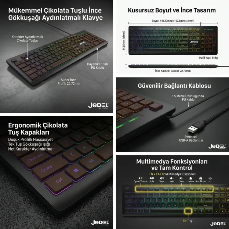 Jedel K510 Klavye