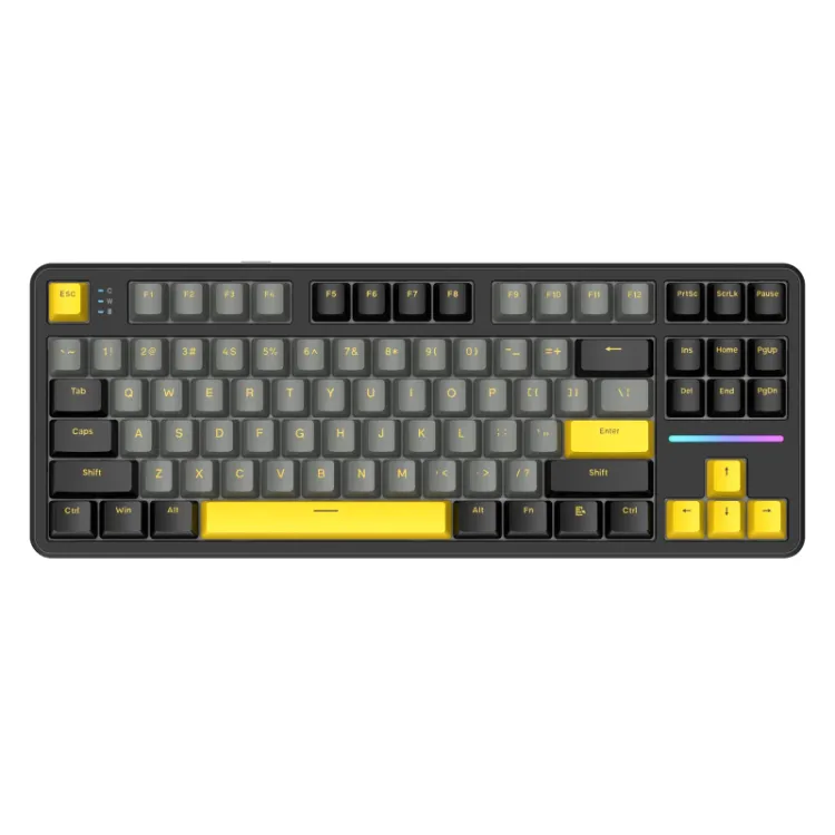 Attack Shark X87 Star Black - TKL Gasket Mekanik Klavye