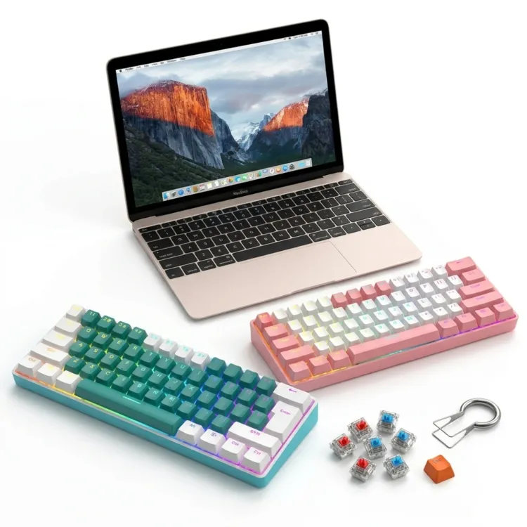 Blic T60 Mini Blue Switch Mekanik Klavye