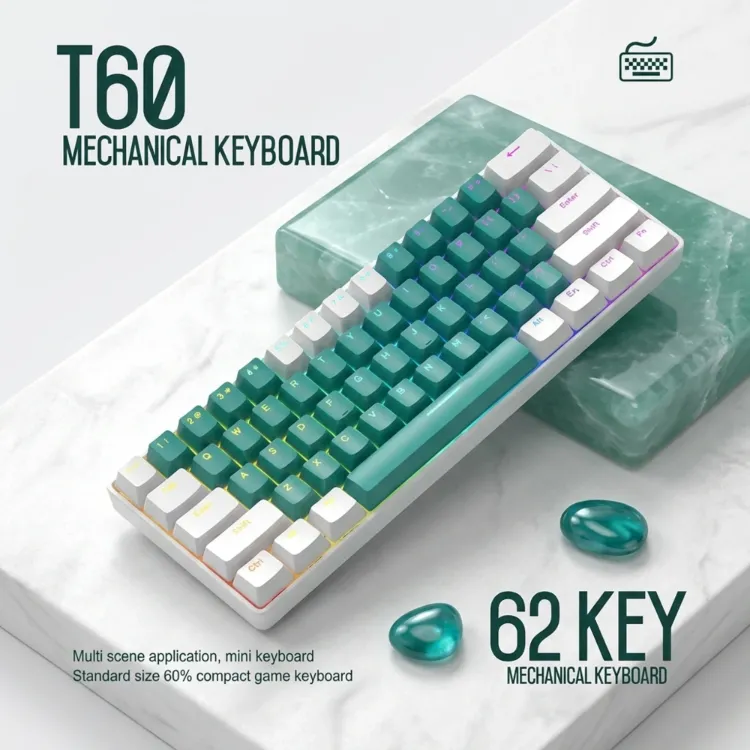 Blic T60 Mini Blue Switch Mekanik Klavye