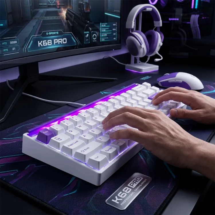 Kemove K68 Pro V3 Mekanik Klavye