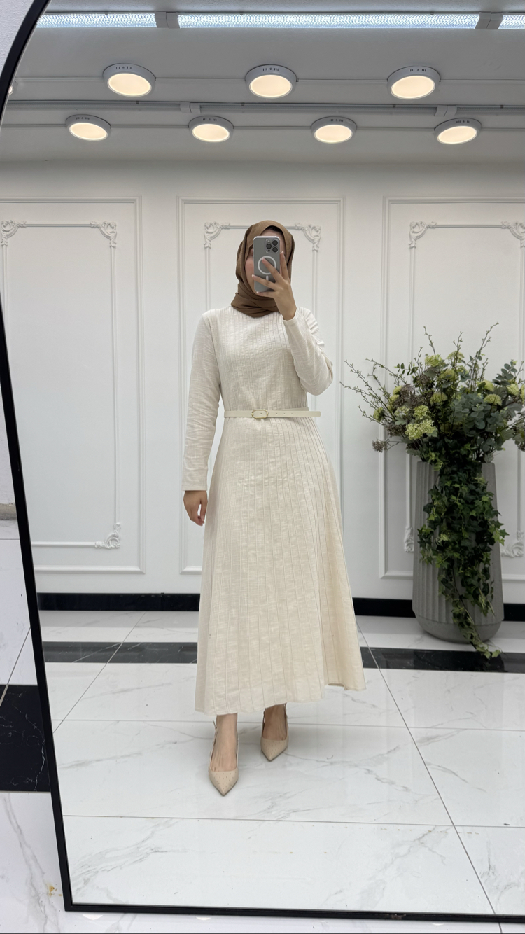 Keten elbise
