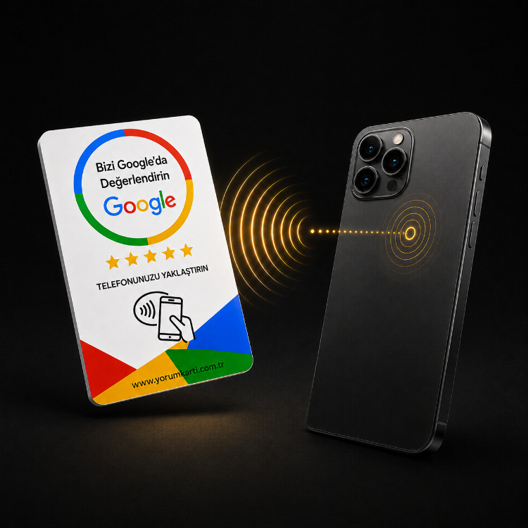 Google Yorum Kartı NFC