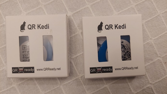 QR Kedi Fiziksel Kedi Karekodu Hazır Ürün