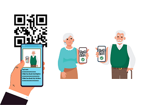 Hazır Yaşlı Karekodu, Qr Yaşlı, Yaşlılar için Qr Kod
