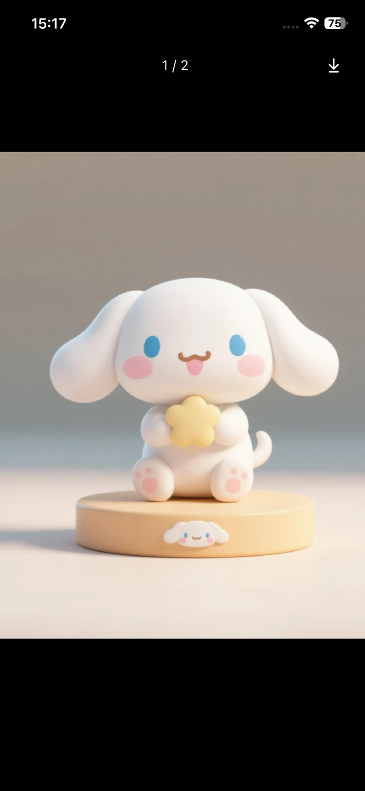 Cinnamoroll mini figür