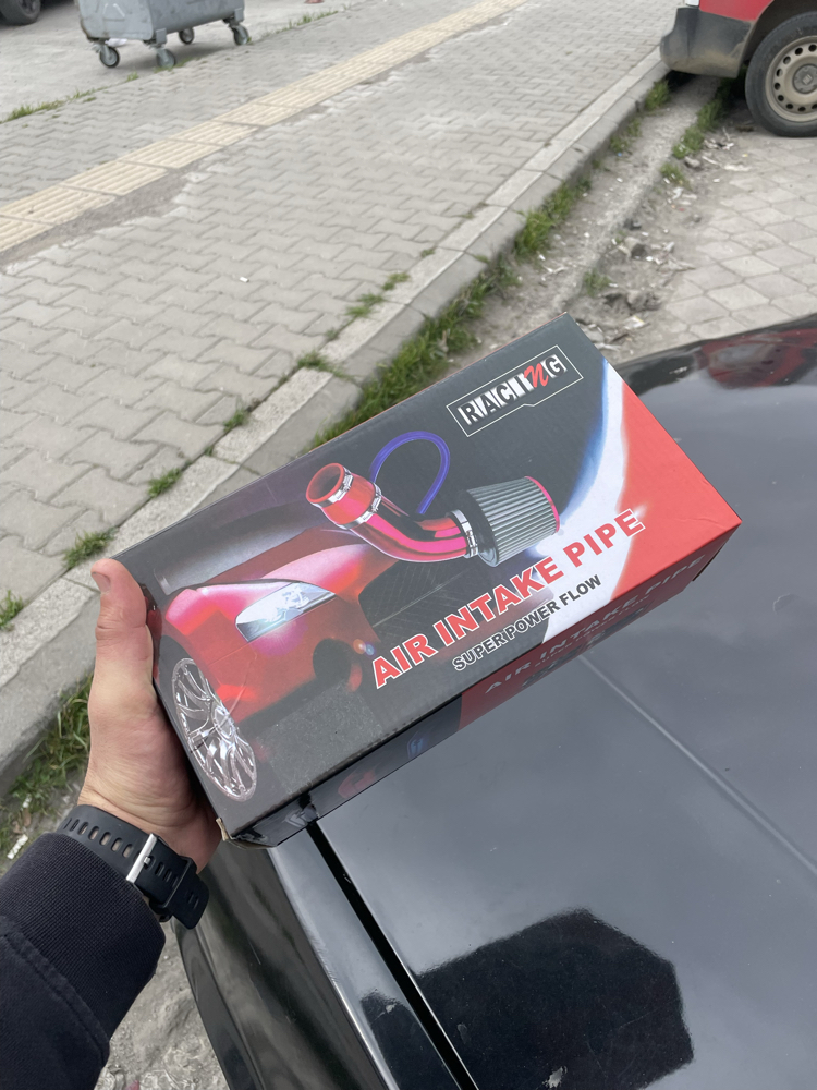 RCZ UYUMLU AÇIK HAVA FİLTRE KİT BORULU