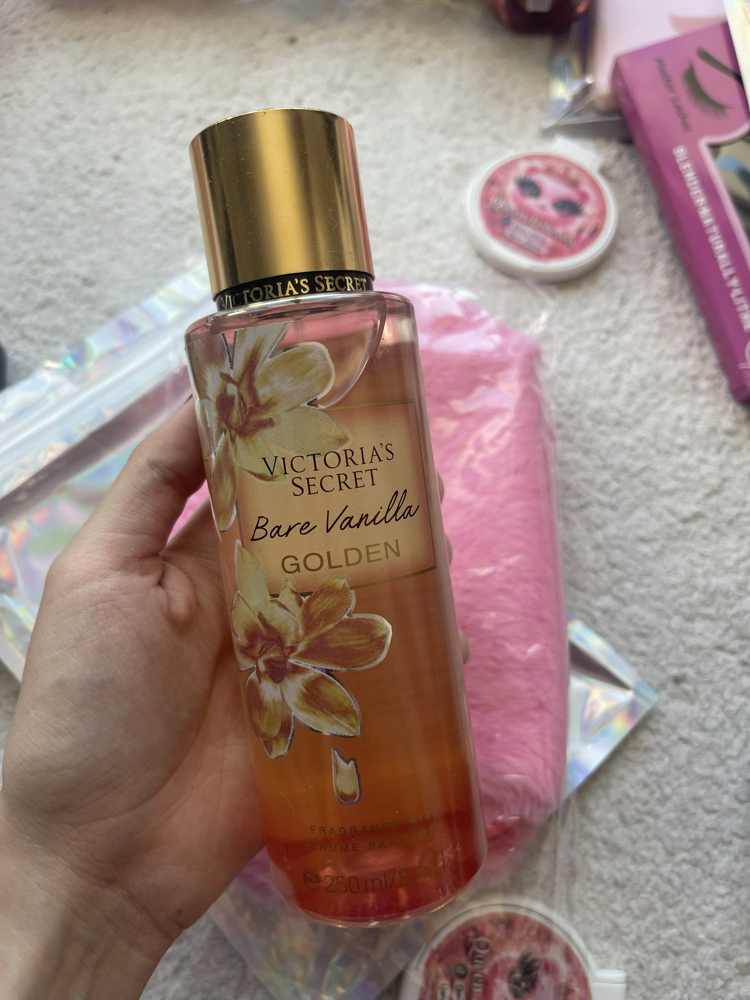 vs bodymist bare vanilya golden