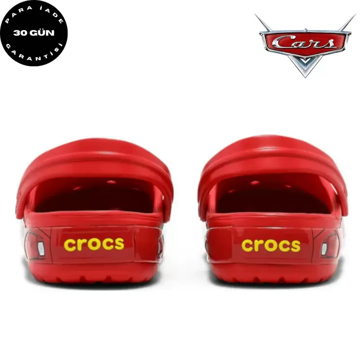 Şimşek McQueen Crocs (Numaranızı Son Fotoğraftan Seçip Sipariş Notunuzda Belirtiniz)