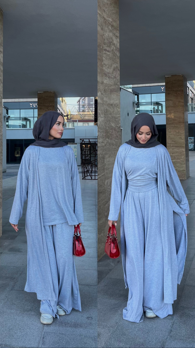 Üçlü Abaya Takım ( ön sipariş )