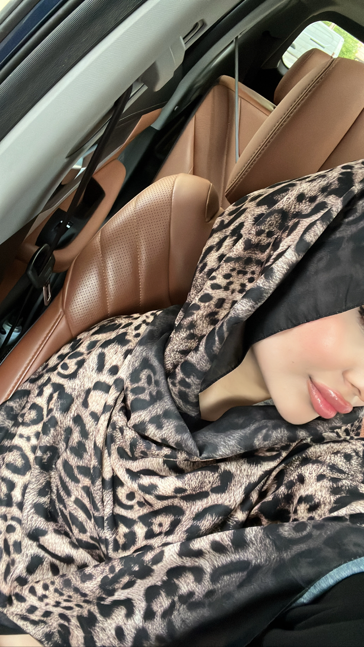 LEOPAR DESENLİ ŞAL ✨