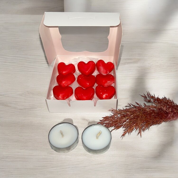 buhardanlık mumları + 2 tealight soya mum ile birlikte