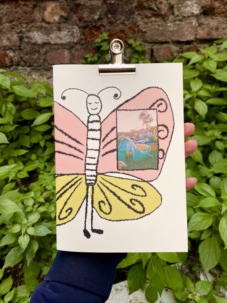 kelebek ve park defter
