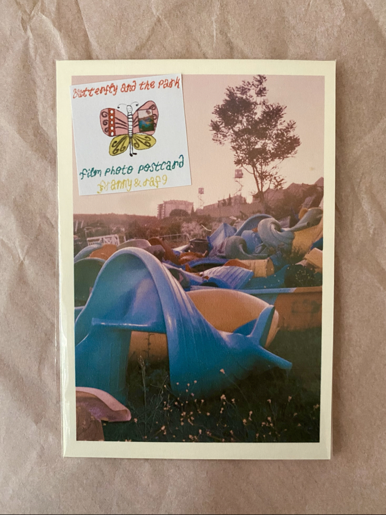 2’li film photo kartpostal set 