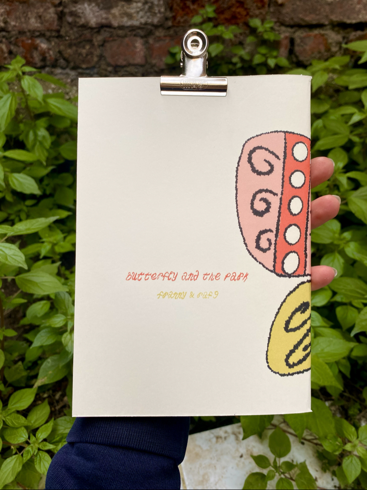 kelebek ve park defter