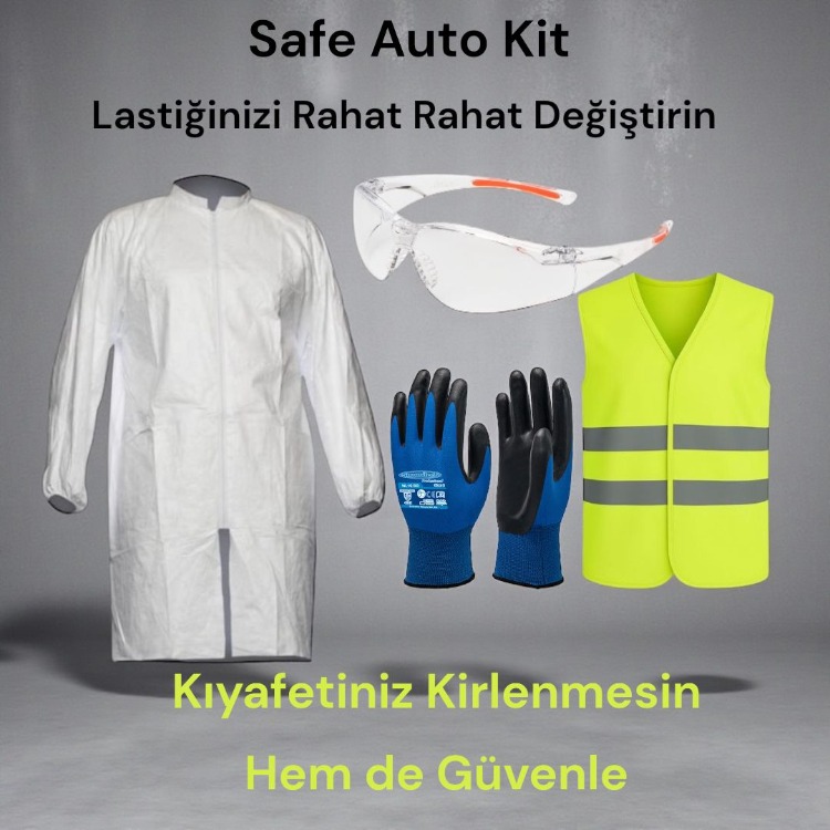 Safe Auto Kit - Lastik Değişim Güvenlik Kiti