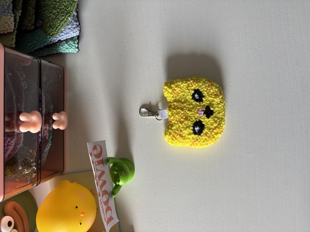 Cat Keychain 2 sides