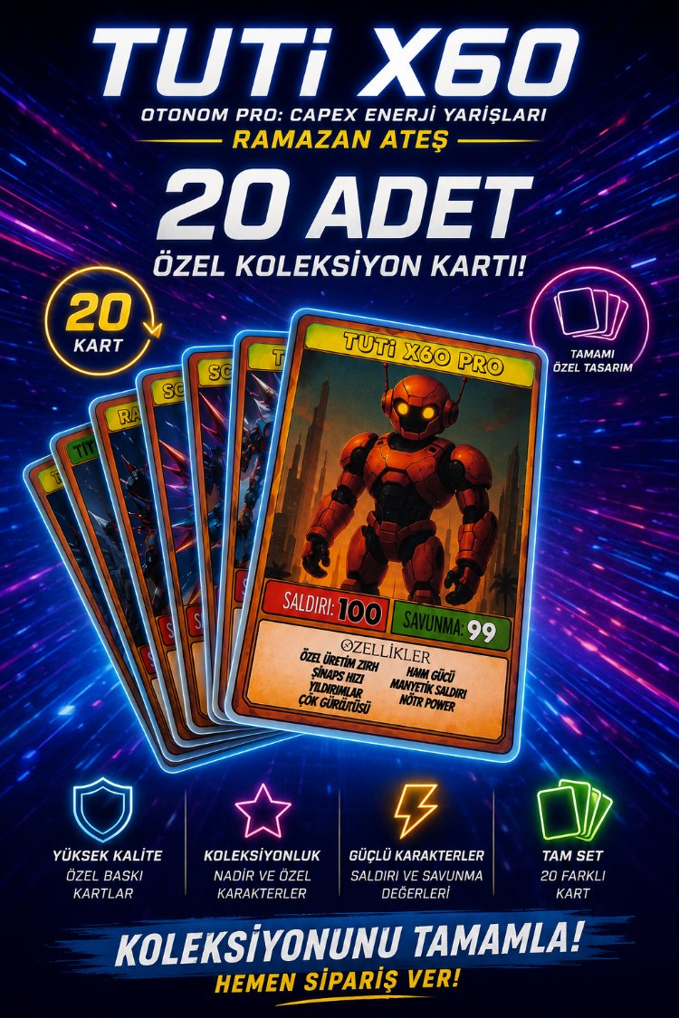 TUTİ X60 KAFEX KARTLARI