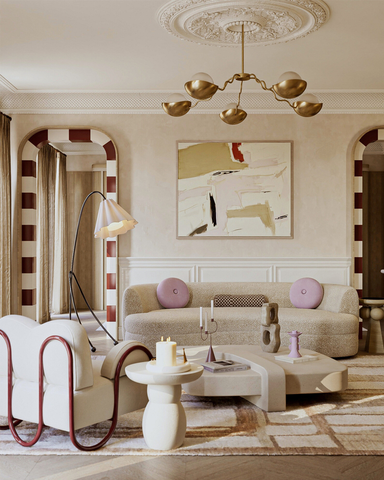 Customized Livingroom Interior Design Service