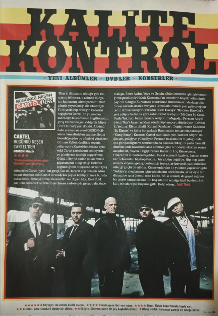 Cartel Röportaj ( 4 sayfa)