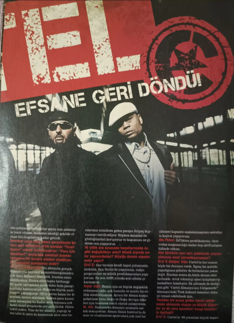 Cartel Röportaj ( 4 sayfa)