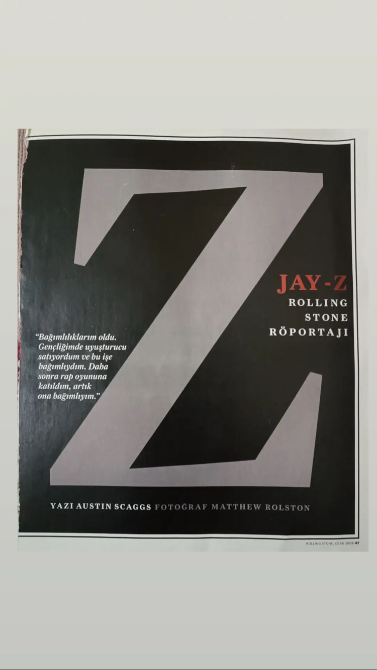Jay z Dergi / Röportaj ( 10 sayfa )