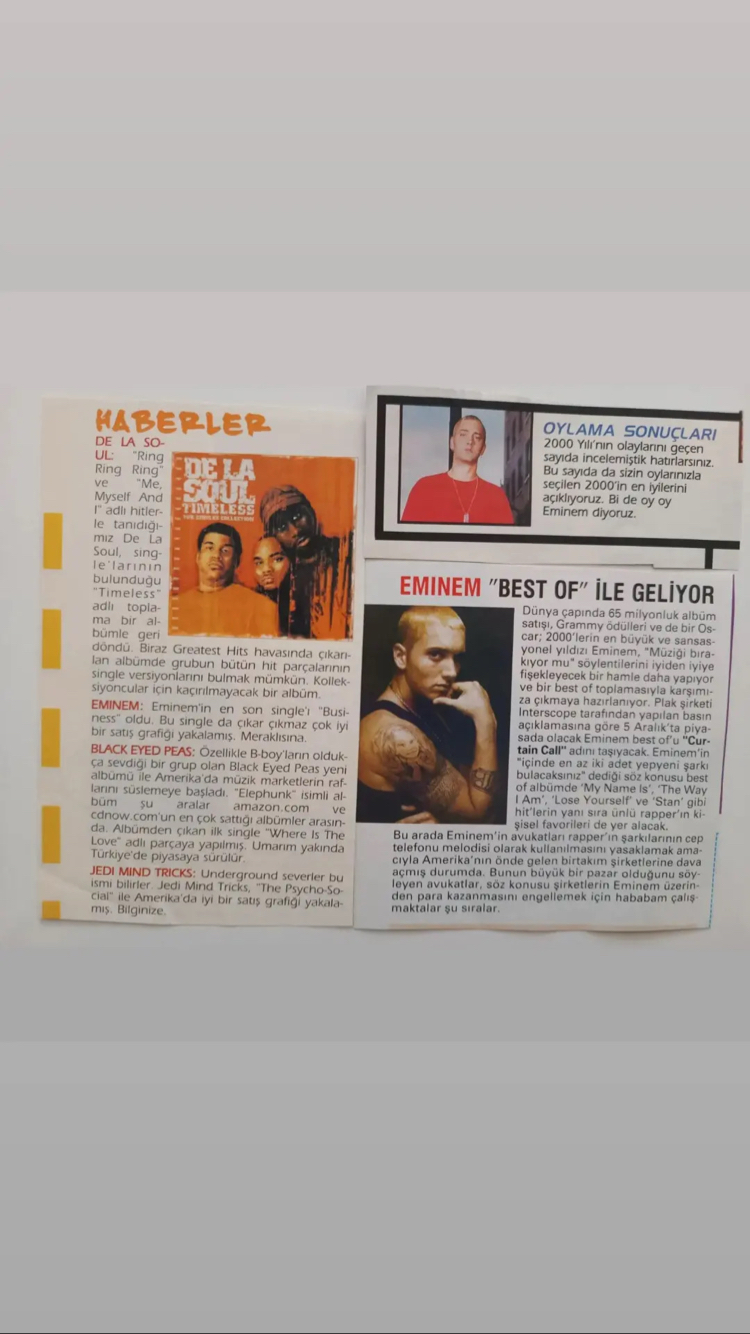 Eminem Röportaj Haber ( 7 sayfa ) 