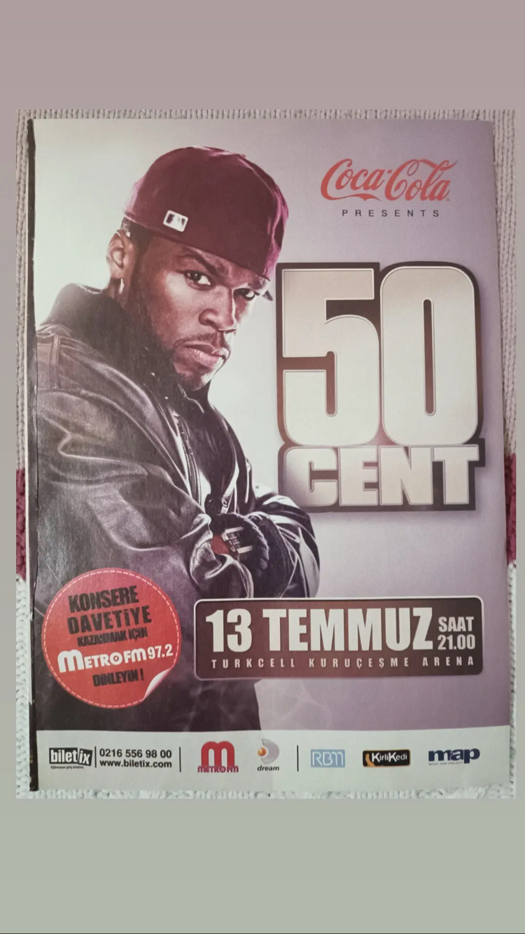 50 cent posterler ( 3 adet )