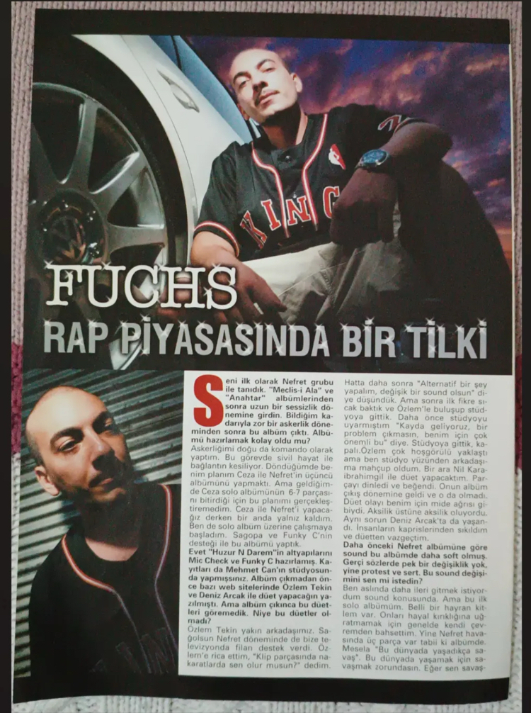 Dr.Fuchs Gazete manşeti